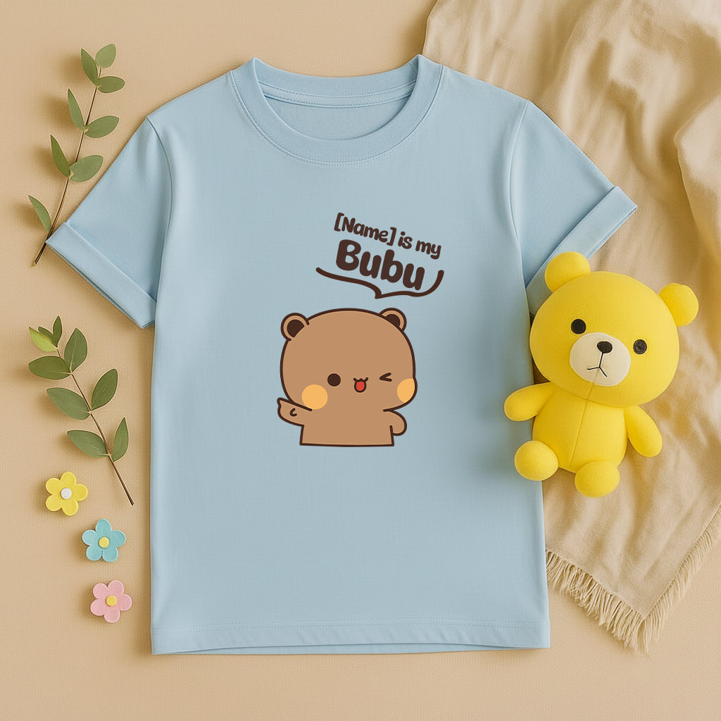 Custom Name Bubu Dudu Shirt, Personalized Couple Matching Shirts