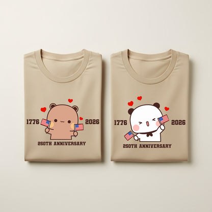 Bubu & Dudu July 4th Matching Shirt