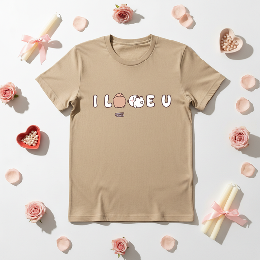 Bubu Dudu I Love U Cute T-Shirt