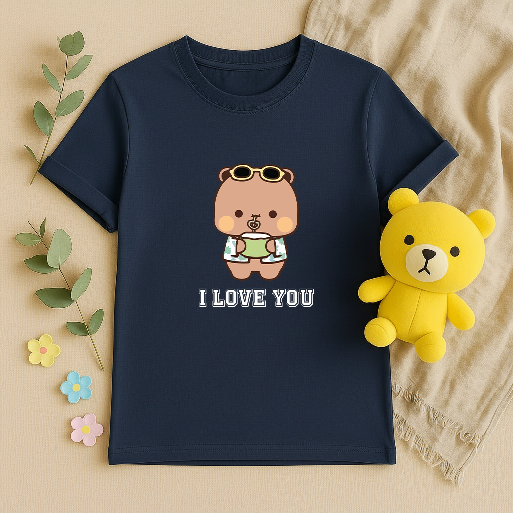 Bubu & Dudu I Love You / I Know – Funny Couple T-Shirts