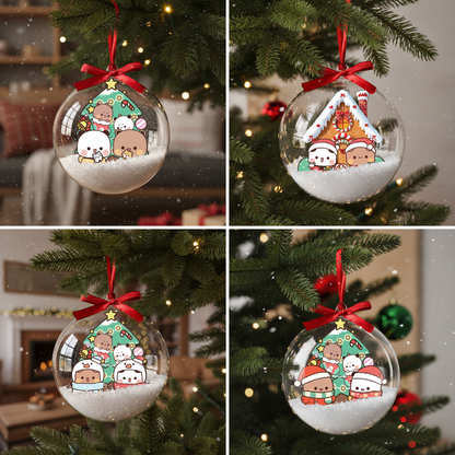 Bubu Dudu Christmas Ornament – Cute Kawaii Holiday Tree Decoration
