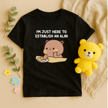 Bubu & Dudu Matching Tees – Funny “Alibi” Couple Shirts