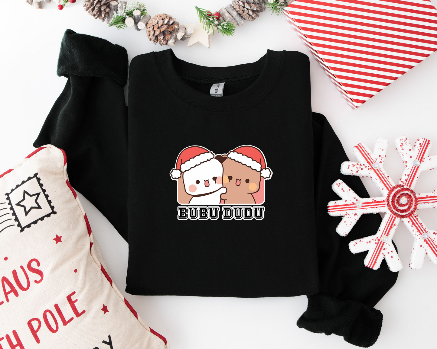 Bubu & Dudu Matching Christmas Sweatshirts