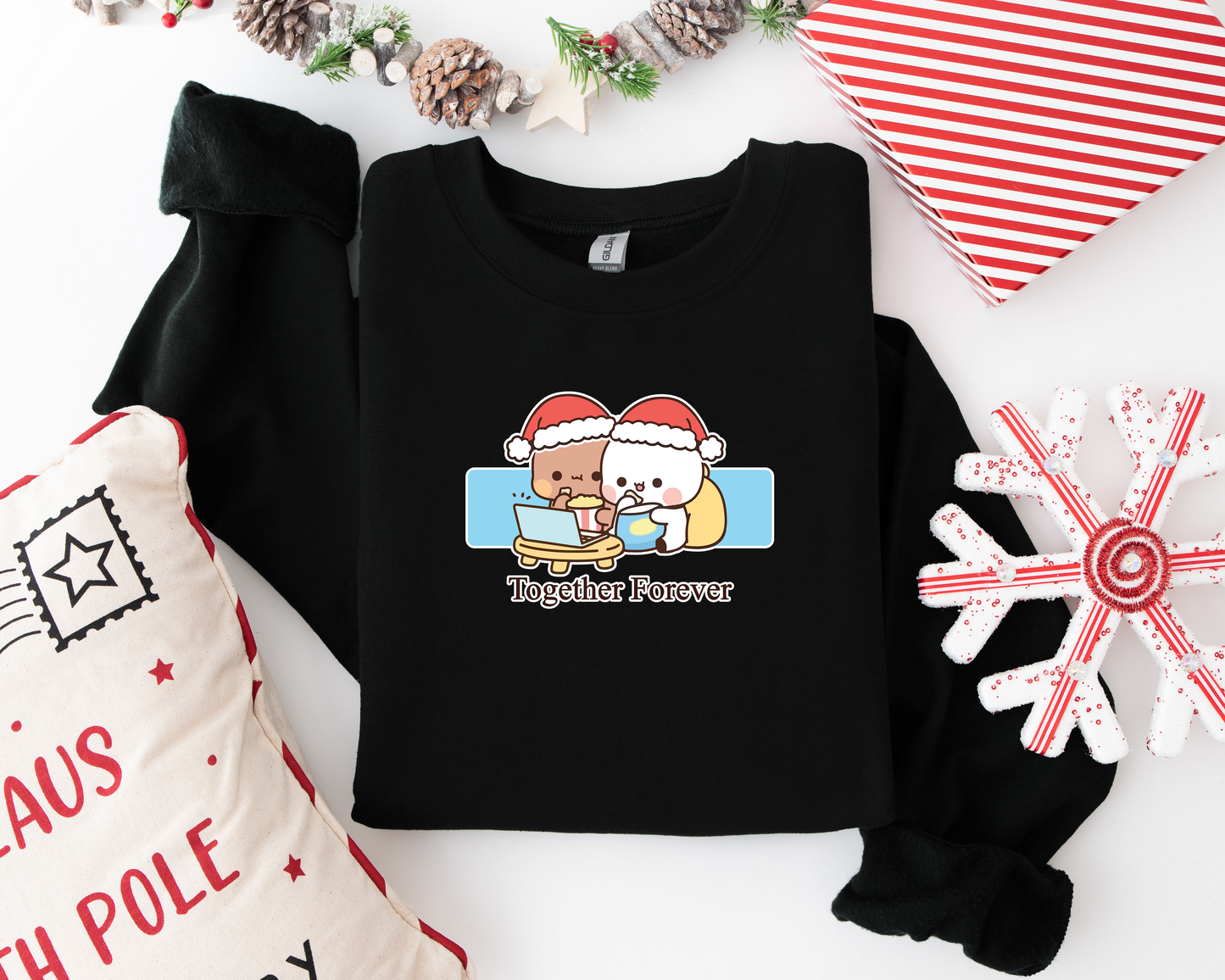 Bubu & Dudu Matching Christmas Sweatshirts – Together Forever