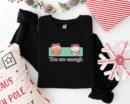 Bubu & Dudu Christmas Sweatshirts – You Are Enough