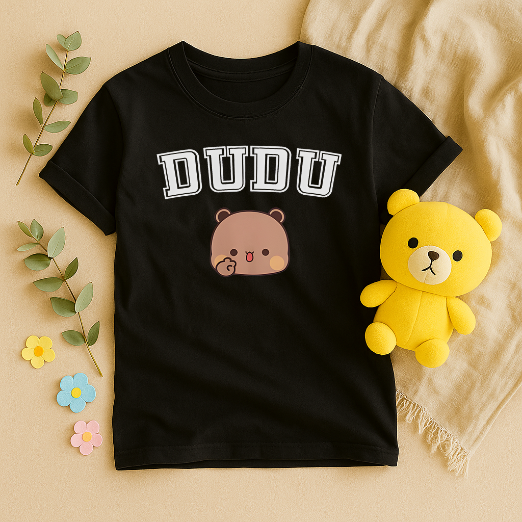 Bubu & Dudu Couple T-Shirts – Comfy & Cute Design