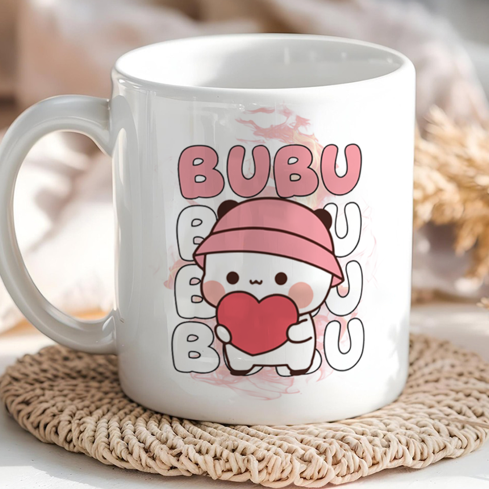 Bubu&Dudu Mug - Hug Heart
