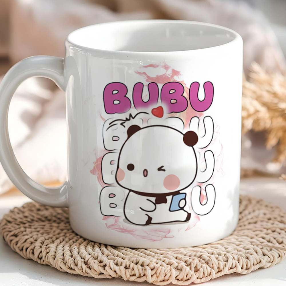 Bubu&Dudu Mug - The Cupid & Blushing Bubu
