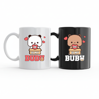 Black Set (2 Mugs)