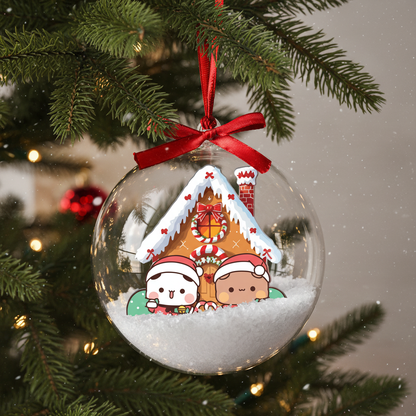 Bubu Dudu Christmas Ornament – Cute Kawaii Holiday Tree Decoration