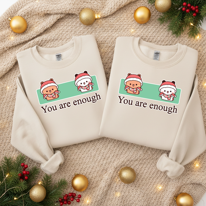 Bubu & Dudu Christmas Sweatshirts – You Are Enough