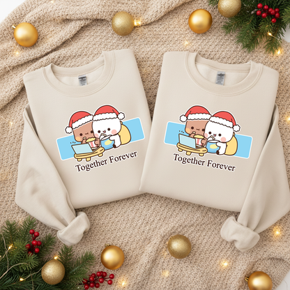 Bubu & Dudu Matching Christmas Sweatshirts – Together Forever