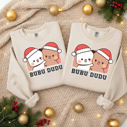 Bubu & Dudu Matching Christmas Sweatshirts