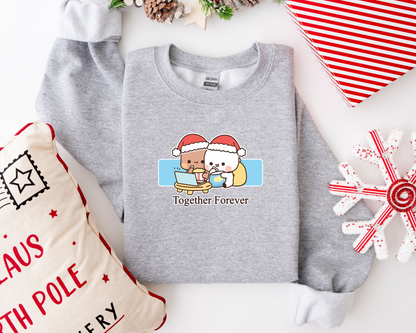 Bubu & Dudu Matching Christmas Sweatshirts – Together Forever