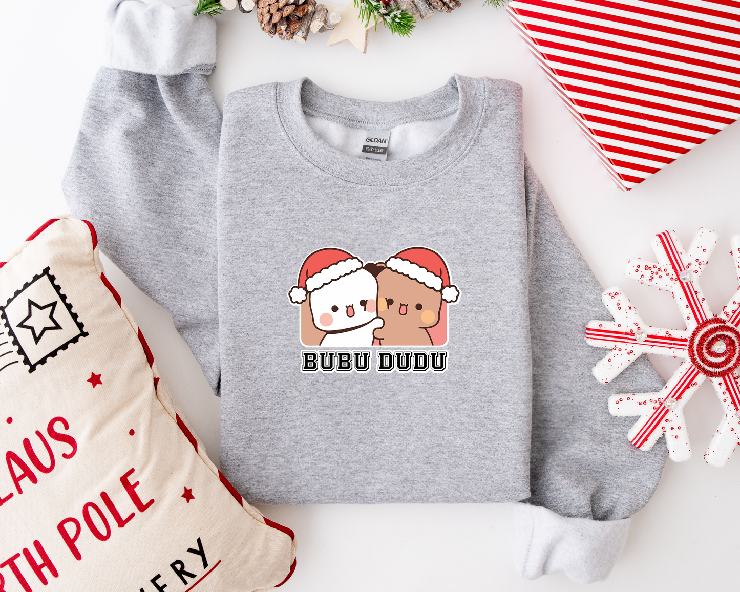 Bubu & Dudu Matching Christmas Sweatshirts
