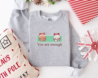 Bubu & Dudu Christmas Sweatshirts – You Are Enough