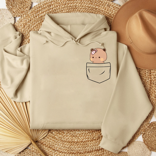 Bubu & Dudu Couple Hoodie – Pocket Love