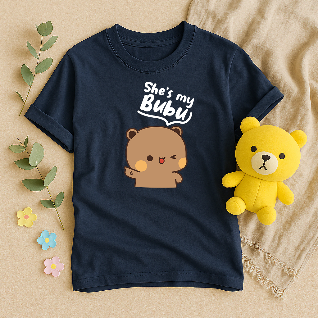 He’s My Dudu, She’s My Bubu Matching Couple T-Shirts