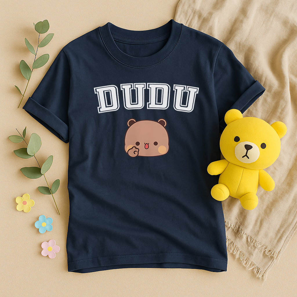 Bubu & Dudu Couple T-Shirts – Comfy & Cute Design