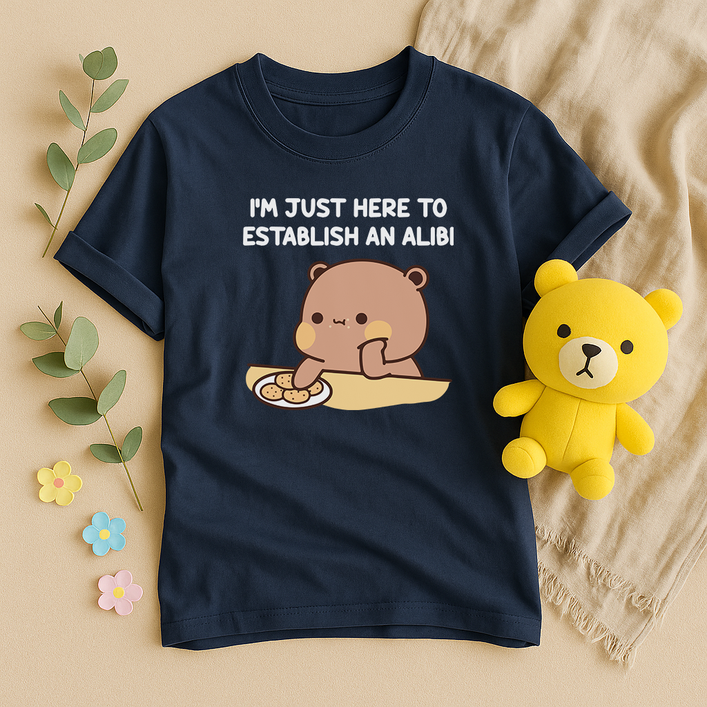 Bubu & Dudu Matching Tees – Funny “Alibi” Couple Shirts