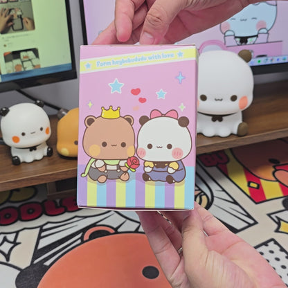 Cute Bubu & Dudu Plush Keychain  – Couple Gift