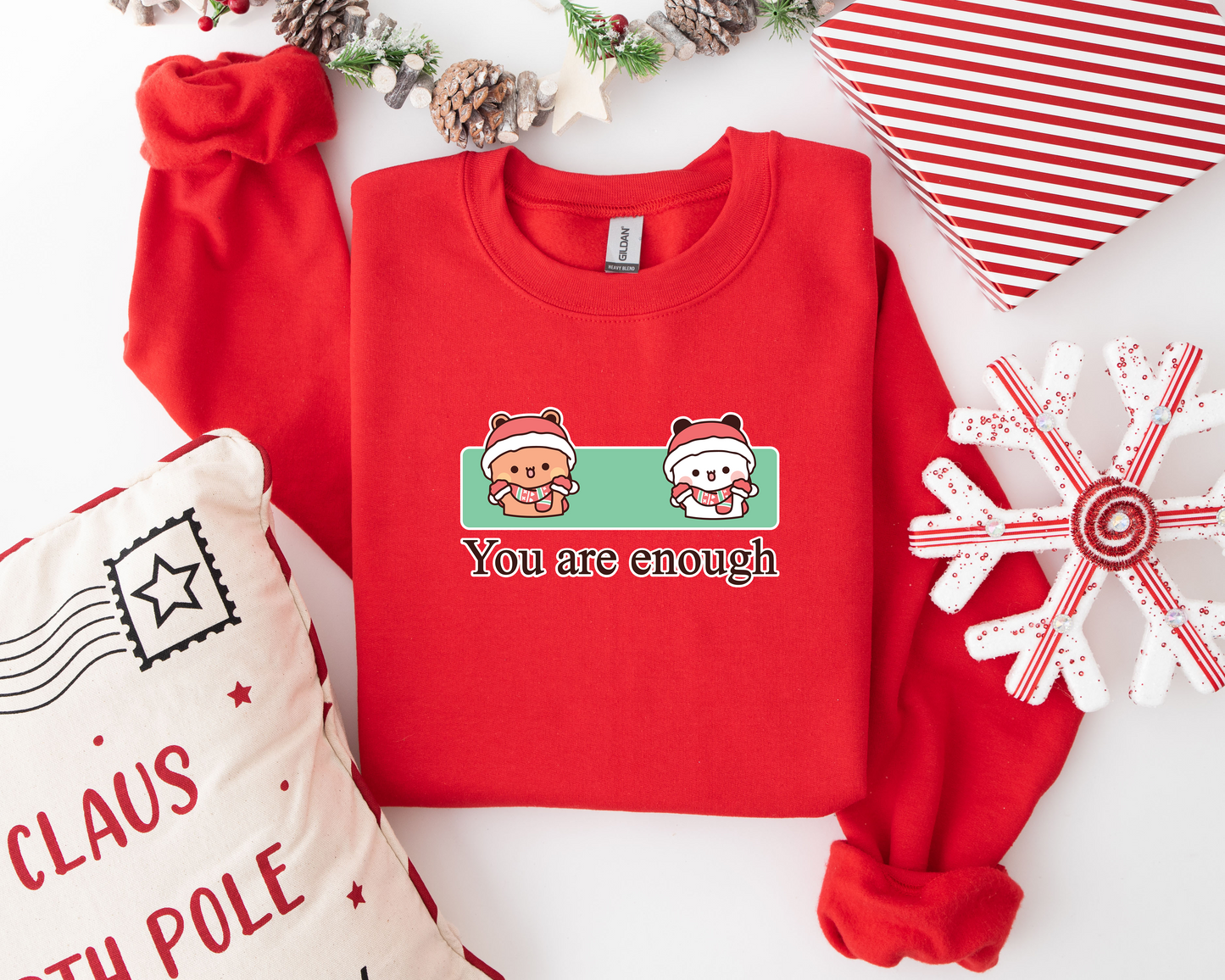 Bubu & Dudu Christmas Sweatshirts – You Are Enough
