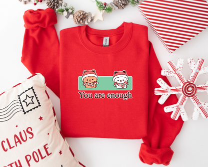 Bubu & Dudu Christmas Sweatshirts – You Are Enough