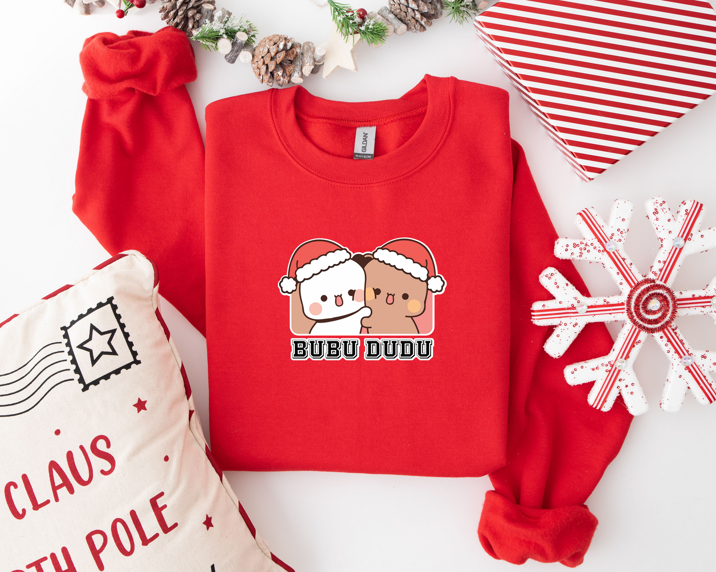 Bubu & Dudu Matching Christmas Sweatshirts