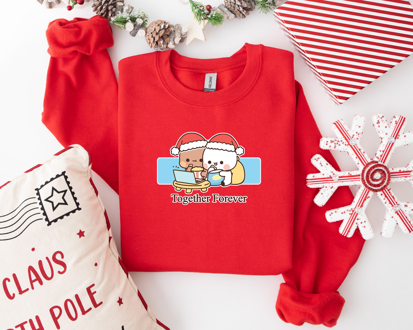 Bubu & Dudu Matching Christmas Sweatshirts – Together Forever