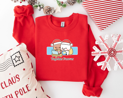 Bubu & Dudu Matching Christmas Sweatshirts – Together Forever
