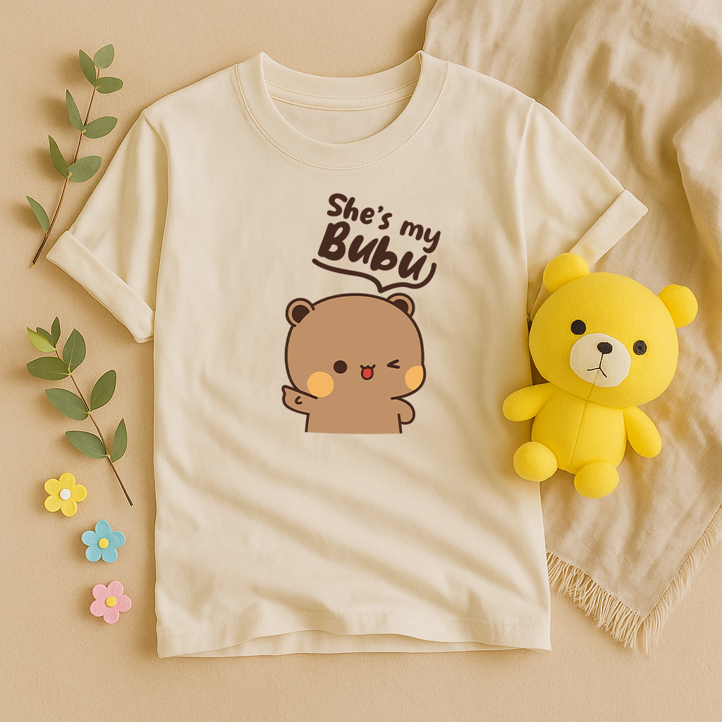 He’s My Dudu, She’s My Bubu Matching Couple T-Shirts