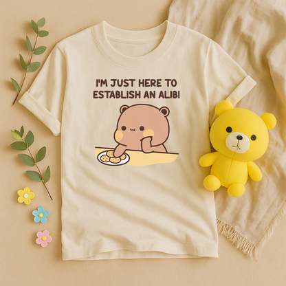 Bubu & Dudu Matching Tees – Funny “Alibi” Couple Shirts