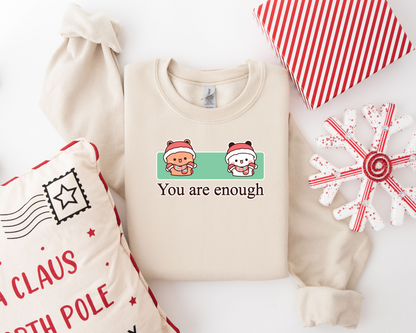 Bubu & Dudu Christmas Sweatshirts – You Are Enough