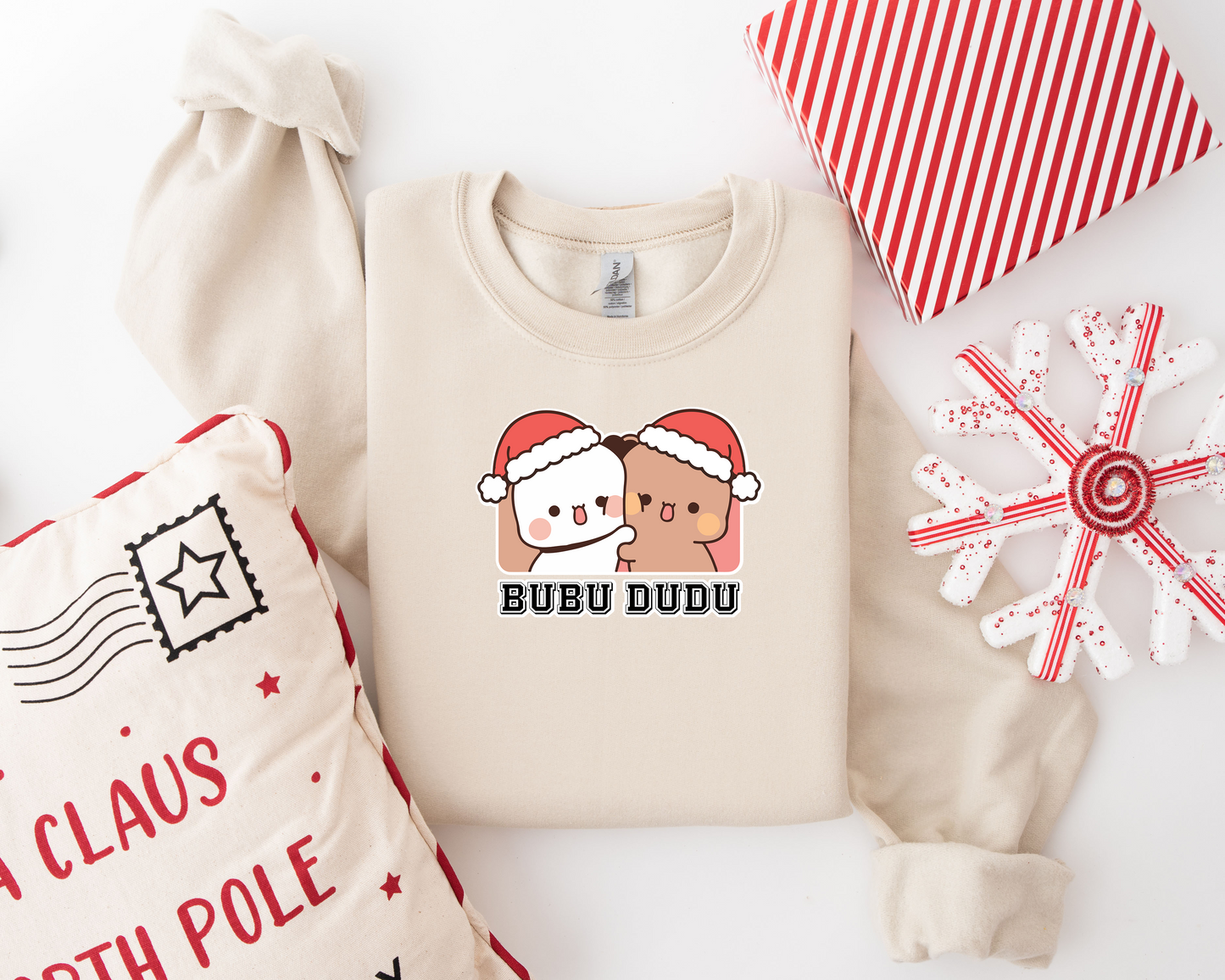 Bubu & Dudu Matching Christmas Sweatshirts