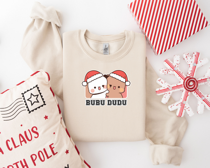 Bubu & Dudu Matching Christmas Sweatshirts