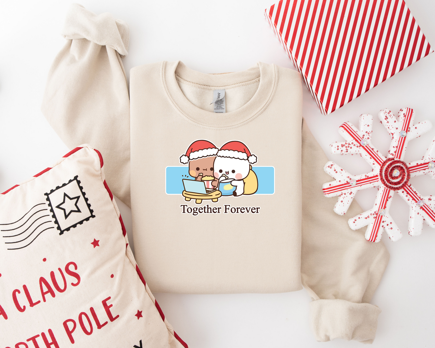 Bubu & Dudu Matching Christmas Sweatshirts – Together Forever