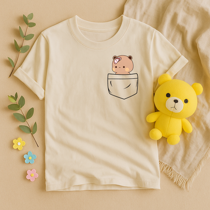 Bubu & Dudu Couple T-Shirts – Pocket Love Tee