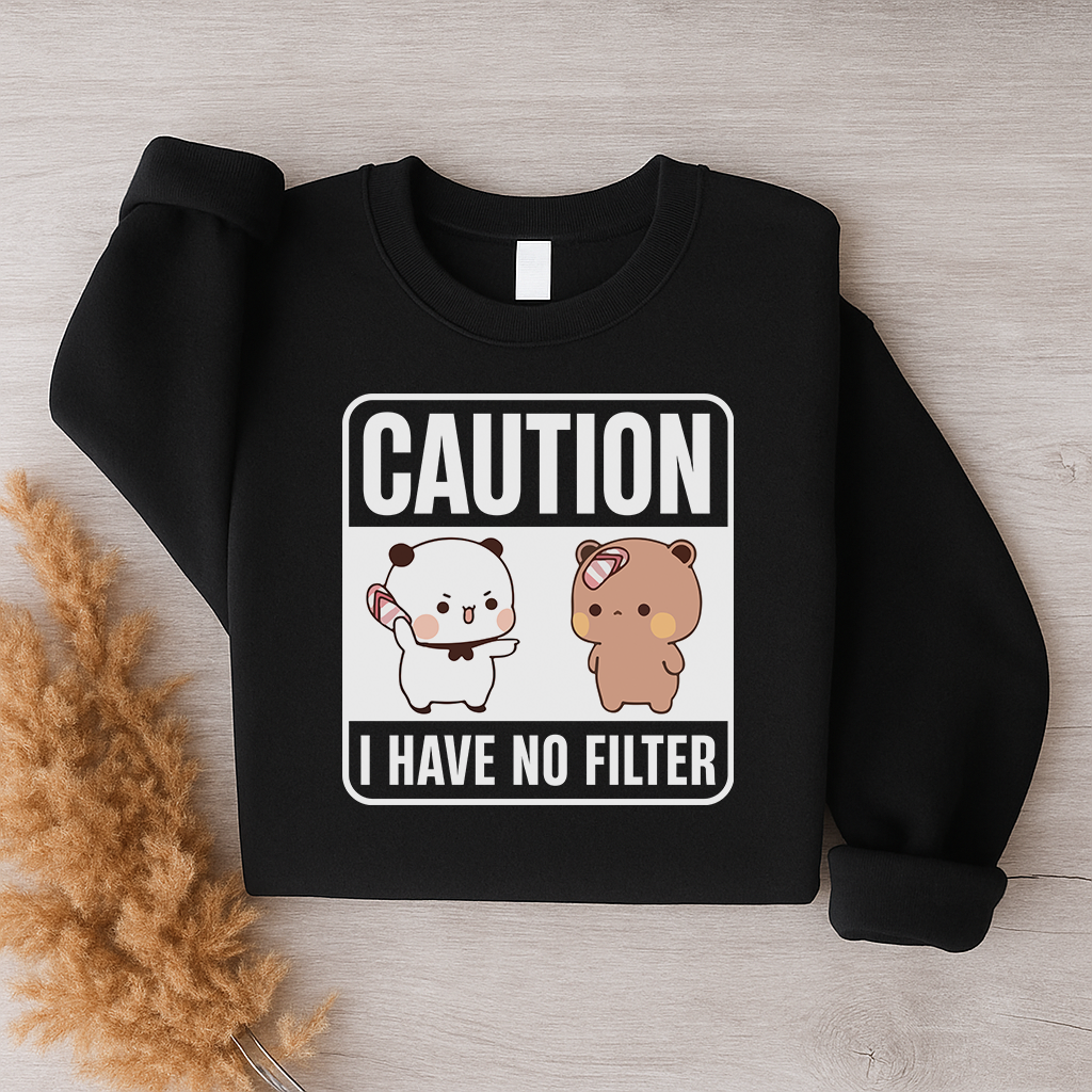 Unfiltered Mood Sweatshirt – Bubu & Dudu Say It All