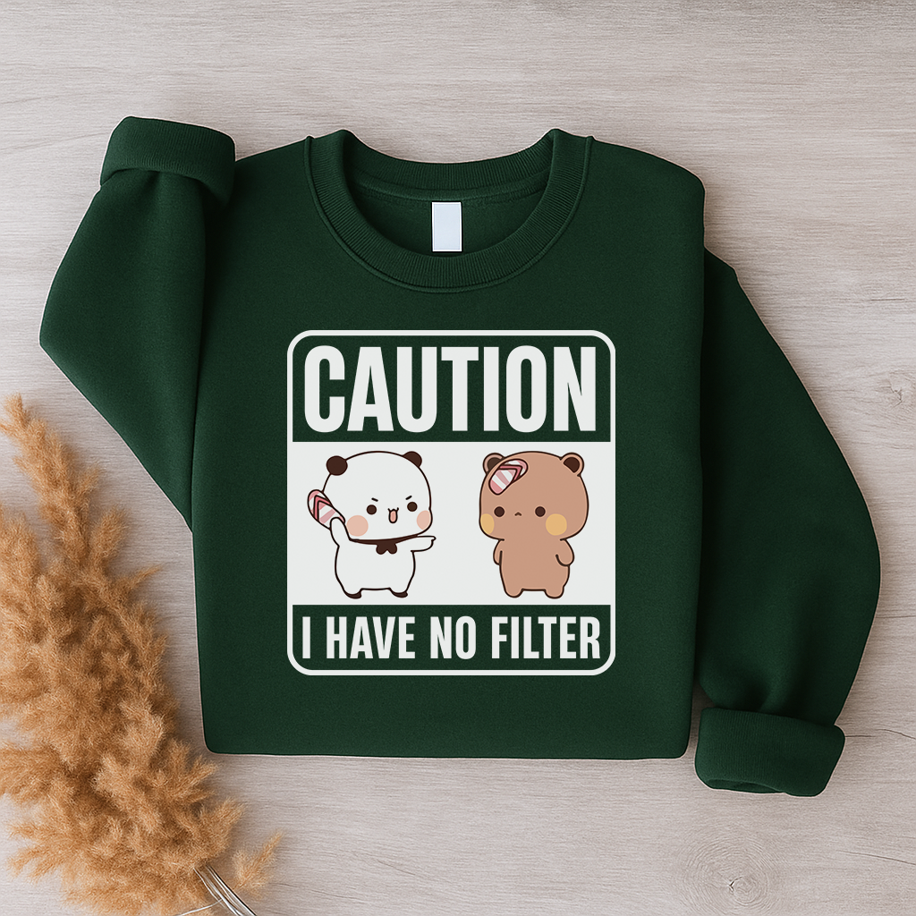 Unfiltered Mood Sweatshirt – Bubu & Dudu Say It All