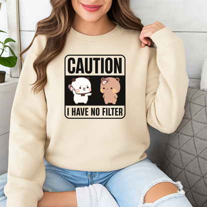 Unfiltered Mood Sweatshirt – Bubu & Dudu Say It All
