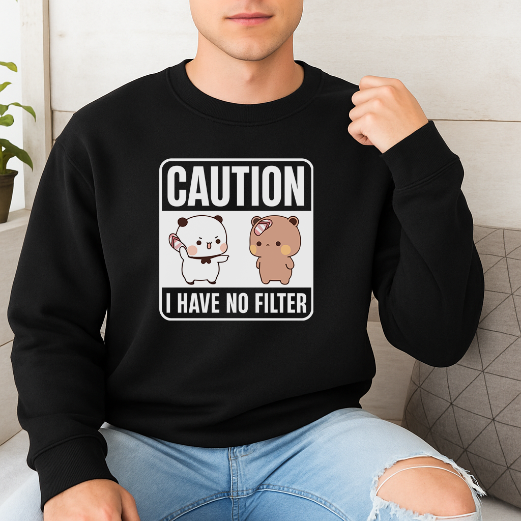 Unfiltered Mood Sweatshirt – Bubu & Dudu Say It All
