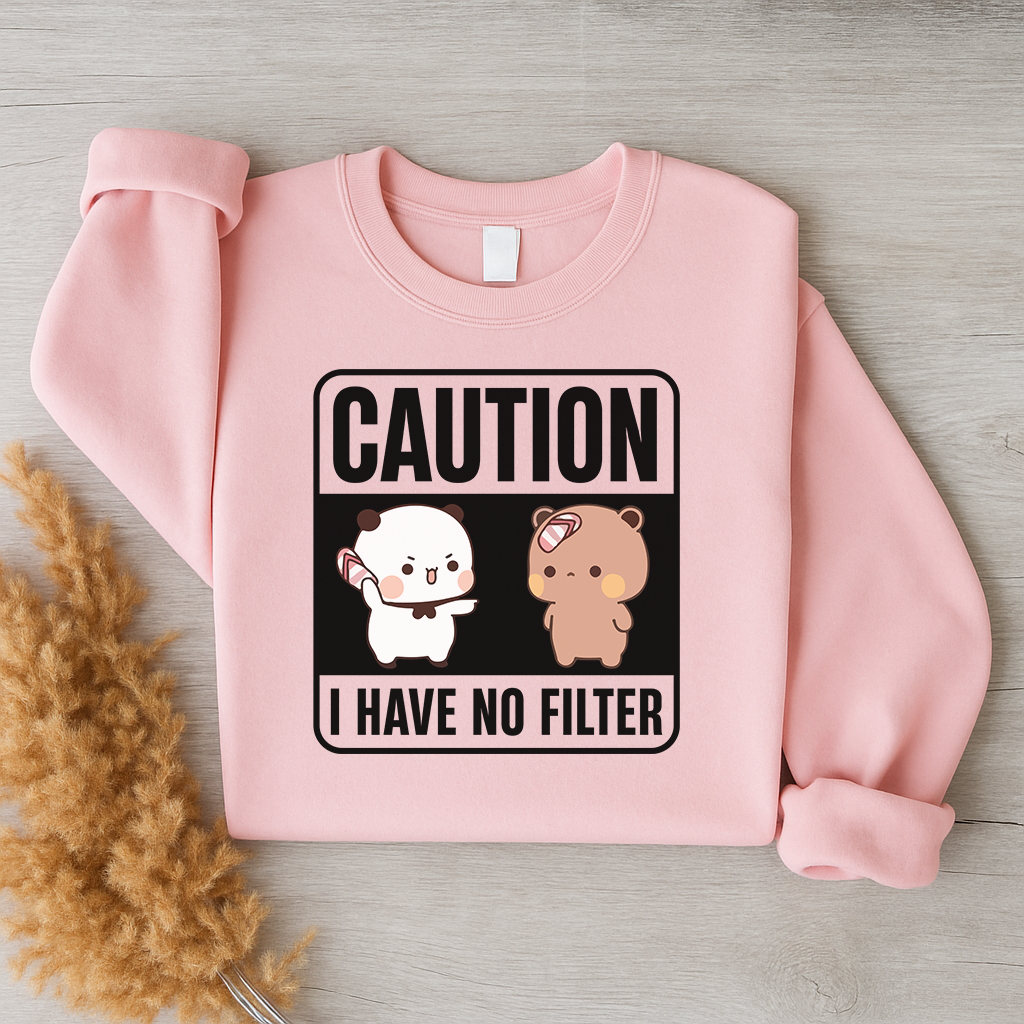 Unfiltered Mood Sweatshirt – Bubu & Dudu Say It All