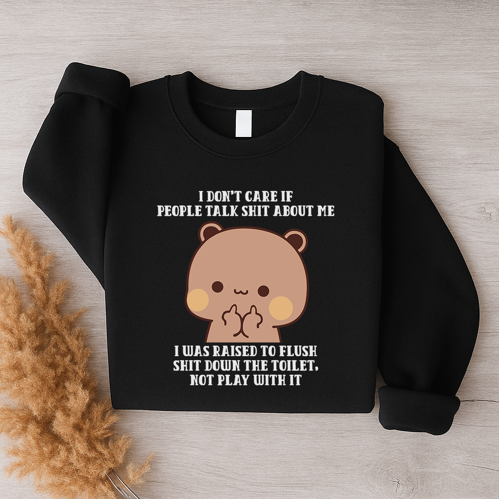 Funny Sarcastic Dudu Sweatshirt – Cozy Cute Graphic Pullover