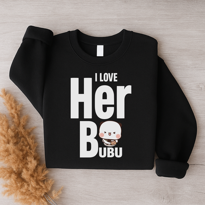Matching Couple Sweatshirts – Dudu & Bubu Love Edition