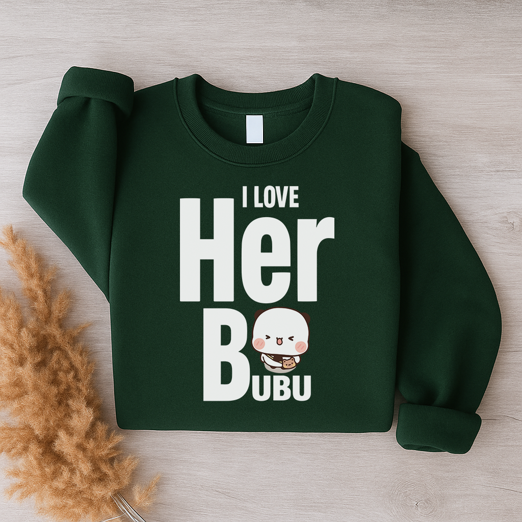 Matching Couple Sweatshirts – Dudu & Bubu Love Edition