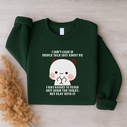 Funny Sarcastic Bubu Sweatshirt – Cozy Cute Graphic Pullover