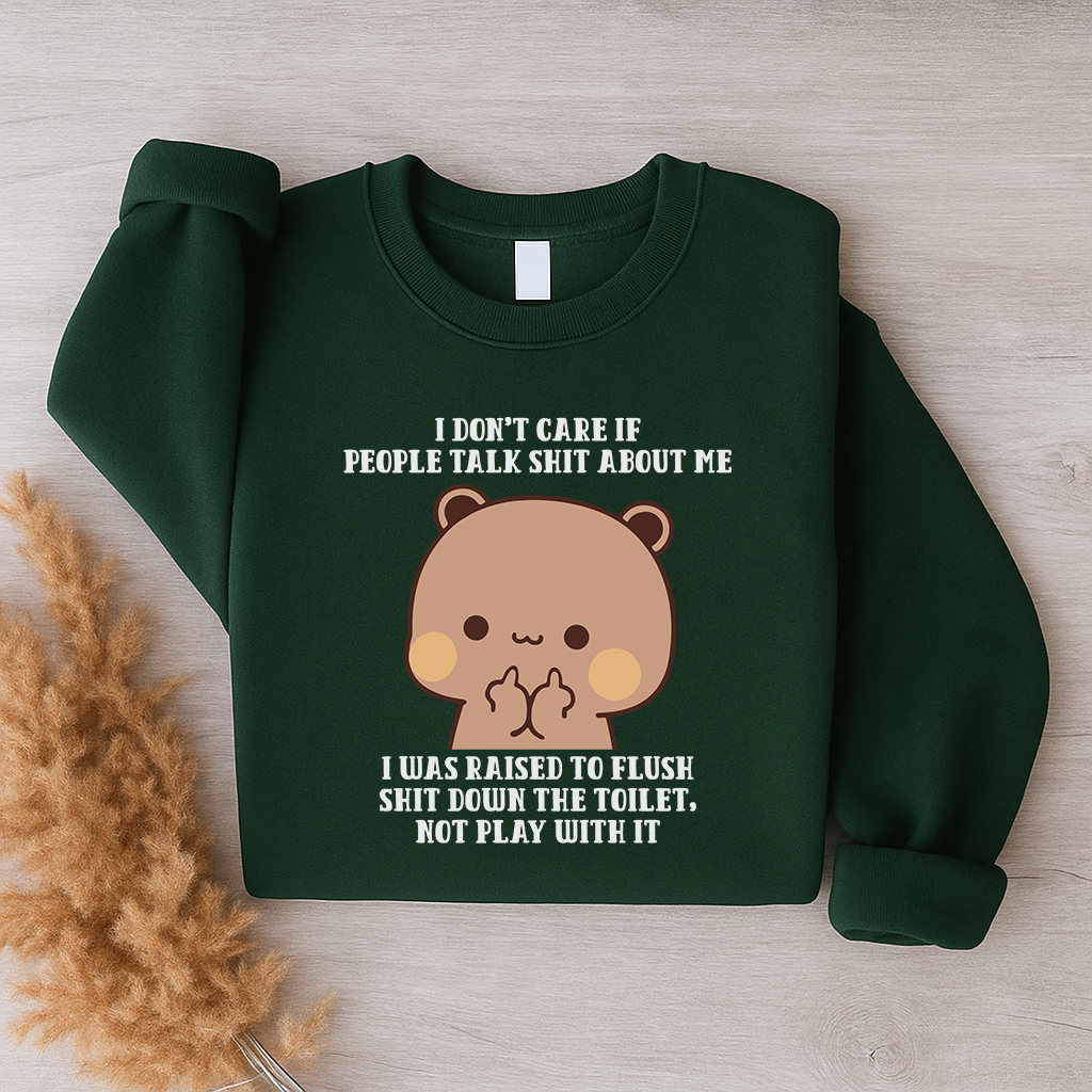 Funny Sarcastic Dudu Sweatshirt – Cozy Cute Graphic Pullover