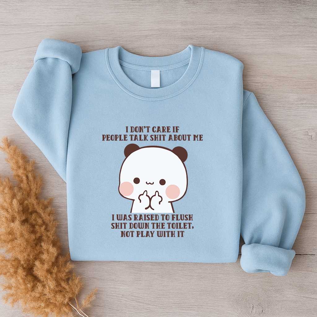 Funny Sarcastic Bubu Sweatshirt – Cozy Cute Graphic Pullover