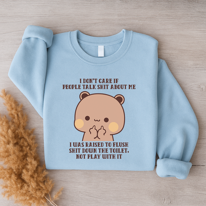 Funny Sarcastic Dudu Sweatshirt – Cozy Cute Graphic Pullover