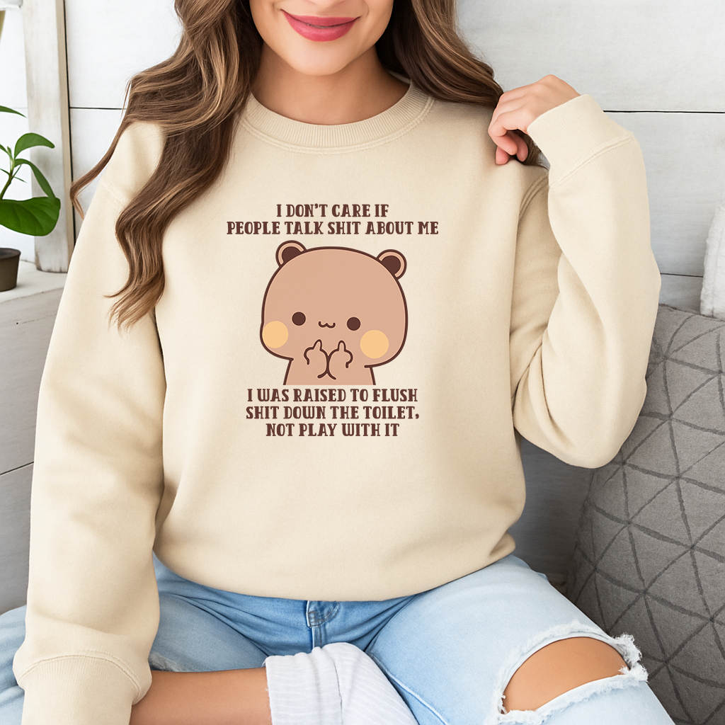 Funny Sarcastic Dudu Sweatshirt – Cozy Cute Graphic Pullover